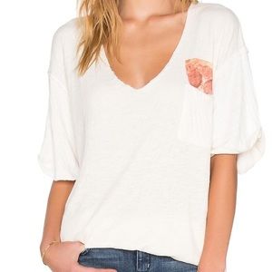 Wildfox Pizza Pocket Tee
